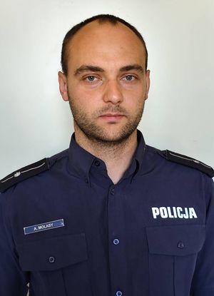 mł. asp. Adrian Molasy