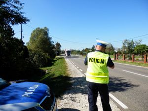 Policjanci podczas działań Roadpol Safety Days