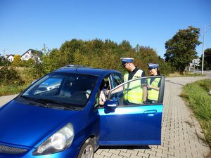 Policjanci podczas działań Roadpol Safety Days