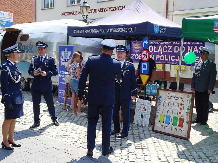 Wojewódzkie Obchody Święta Policji w Opatowie