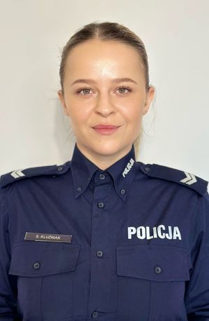 st. sierż. Sylwia Kluźniak