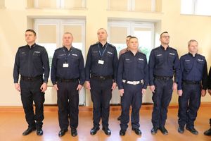 Pożegnanie policjantów przechodzących na emeryturę