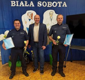 „Biała Sobota” z buskimi policjantami