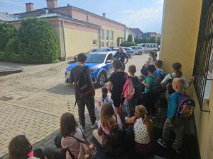 Spotkanie z buskimi policjantami