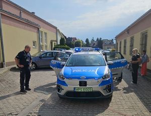 Spotkanie z buskimi policjantami