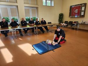 Policjanci podczas doskonalenia zawodowego