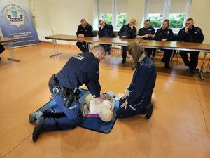 Policjanci podczas doskonalenia zawodowego