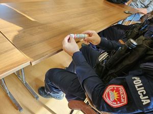 Policjanci podczas doskonalenia zawodowego