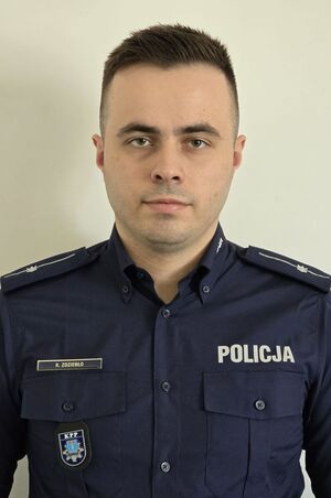mł. asp. Karol Zdziebło