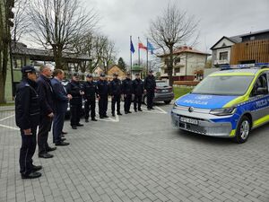 Przekazanie nowego radiowozu