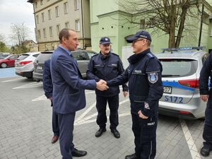 Przekazanie nowego radiowozu
