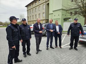 Przekazanie nowego radiowozu