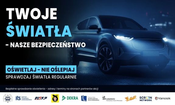 Kampania „Twoje Światła – Nasze Bezpieczeństwo” w powiecie buskim